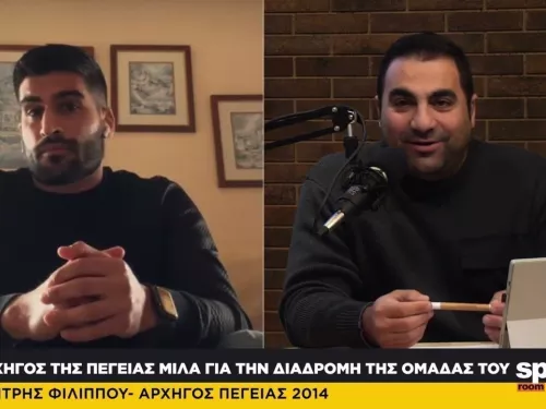 Ο Δημήτρης Φιλίππου στο News Room Sports