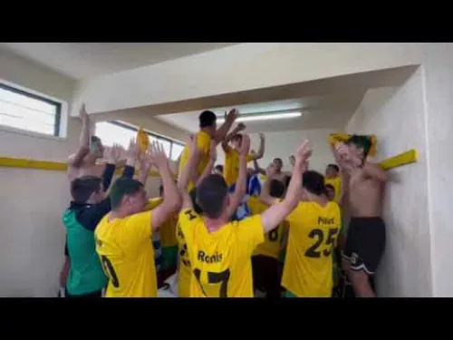 ΑΕΚ Κ16/Πάρτι στ' αποδυτήρια!