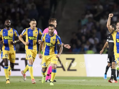 Παρακάμερα #QarabağFK 0-2 #APOELFC [agg. 2:3] (#UCL Q3-2leg)