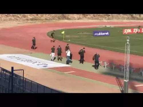 Η άφιξη της Ανόρθωσης στο "Στέλιος Κυριακίδης"