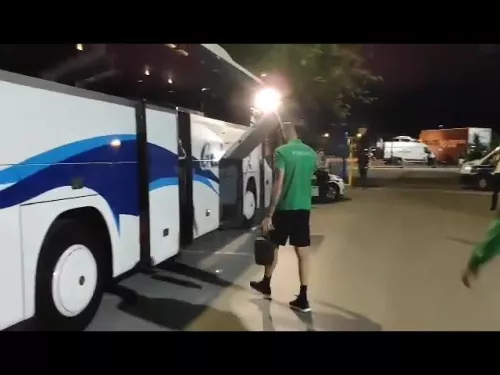 Αποχώρηση Ομόνοιας από Maksimir