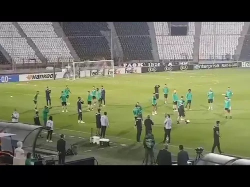Ομόνοια προπόνηση στην Τούμπα