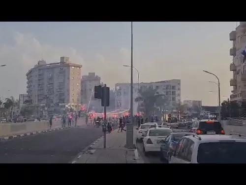 Μαχητές συνοδεύουν το πούλμαν της Ανόρθωσης (20/4/2021)