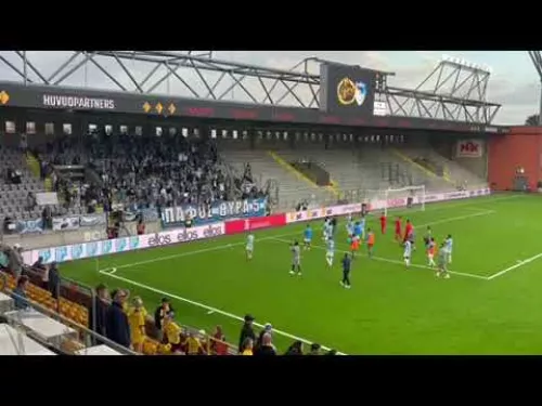Οπαδοί Πάφος FC μετά το τέλος του αγώνα στη Σουηδία