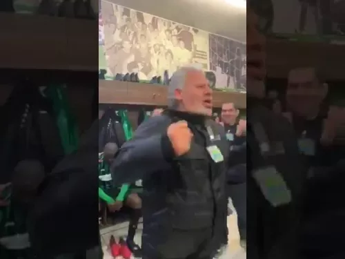 Αποδυτήρια Ολυμπιακού μετά το ΑΠΟΕΛ