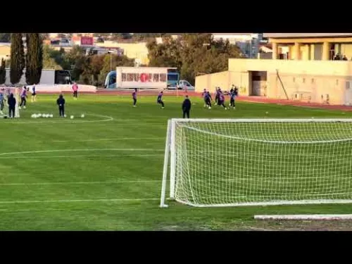 Αστάνα προπόνηση στο βοηθητικό του ΓΣΠ