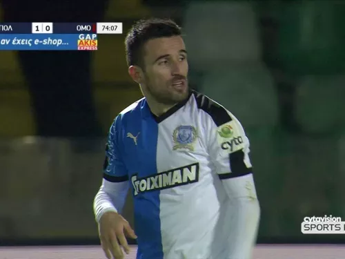 ΑΠΟΛΛΩΝΑΣ - ΟΜΟΝΟΙΑ 04/01/2020 15η αγωνιστική 2 - 1