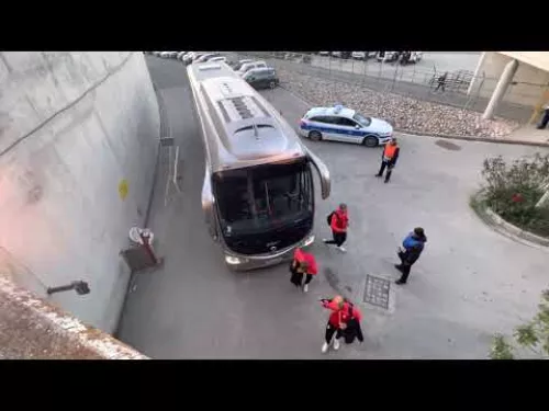 Η άφιξη της Νέας Σαλαμίνας στο ΓΣΠ