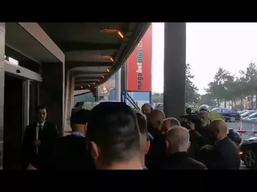 Άφιξη Αναστασιάδη στο Τσίρειο