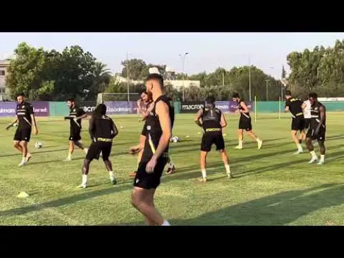 Προπόνηση ΑΠΟΕΛ ενόψει Ντίλα Γκόρι (Αρχάγγελος)