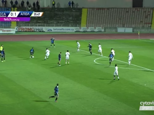 ΔΟΞΑ - ΑΠΟΛΛΩΝ (0-3) 20η αγωνιστική 07.02.2022