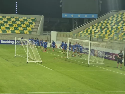 Προπόνηση Εθνικής Κύπρου ενόψει Μάλτας