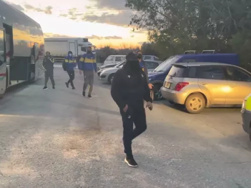 Αφιξη ΑΠΟΕΛ στο Δασάκι
