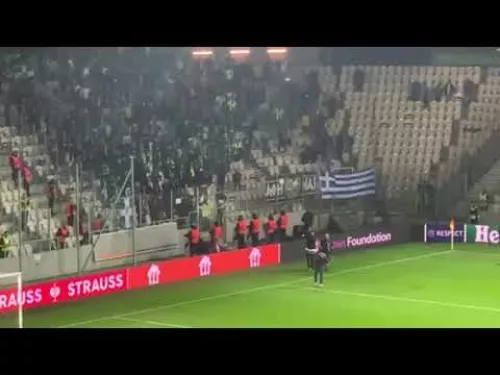 ΑΕΚ οπαδοί αποθέωση σε Καραπατάκη