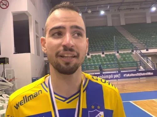 Δήλωση Χρίστου Ιακώβου MVP τελικού (ΑΠΟΕΛ Φούτσαλ)
