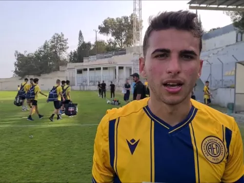 Άδωνης Νικολεττίδης ΑΕΛ Κ19