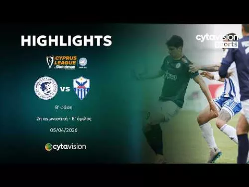 ΕΘΝΙΚΟΣ ΑΧΝΑΣ - ΑΝΟΡΘΩΣΗ (1-0) Β' φάση - 2η αγωνιστική - Β' όμιλος 05.04.2026