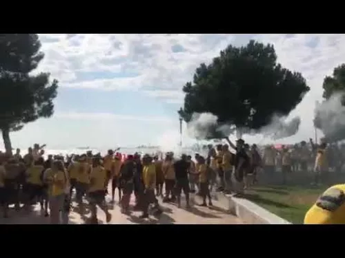 Κόσμος ΑΕΛ στον Λευκό Πύργο