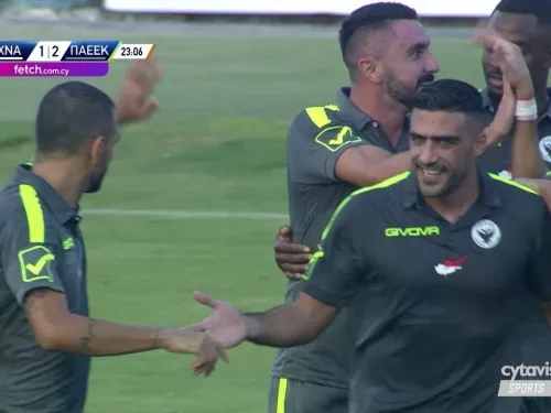 ΕΘΝΙΚΟΣ ΑΧΝΑΣ - ΠΑΕΕΚ 1-3 2η Αγωνιστική 11/09/2021