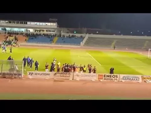 Πανηγυρισμοί και «Ένωση» μετά τη νίκη!