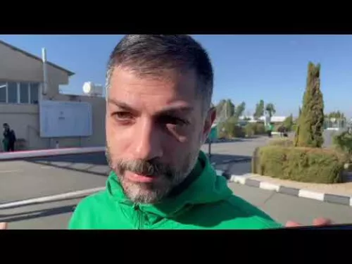 Δηλώσεις Αντρέα Δημητρίου πριν την αναχώρηση για το Μπακού