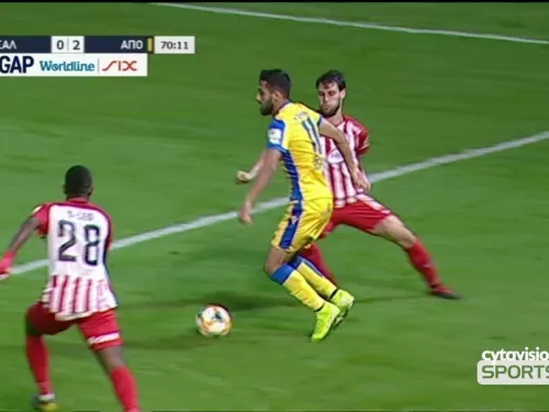 ΝΕΑ ΣΑΛΑΜΙΝΑ - ΑΠΟΕΛ 28 /10/2019 7η αγωνιστική 0-3