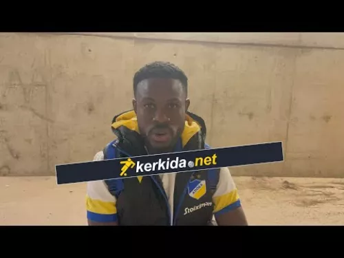 Kingsley Sarfo στο kerkida.net μετά το ΑΠΟΕΛ - ΕΝΠ (4/11/22)
