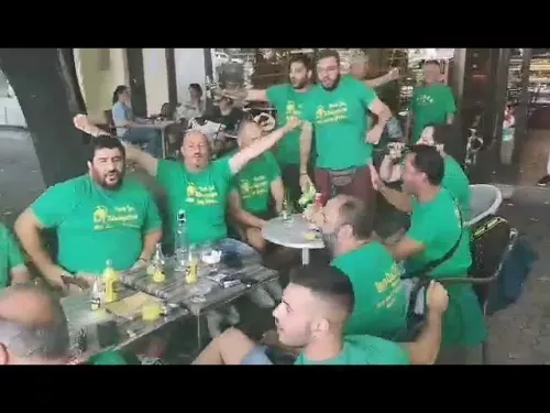 Pre game οπαδών της ΑΕΚ στην Βουγαρία