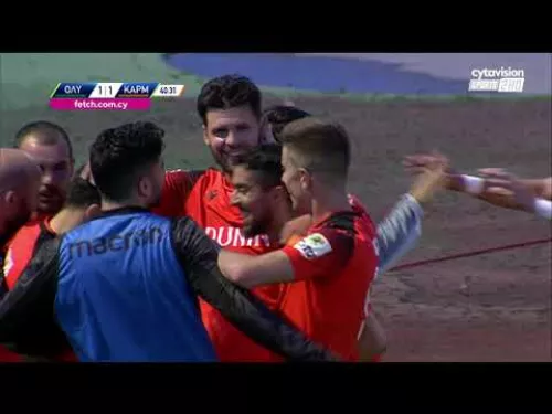 ΟΛΥΜΠΙΑΚΟΣ - ΚΑΡΜΙΩΤΙΣΣΑ ( 1 - 2 ) Β' Φάση 10η Αγώνιστική 08.05.23