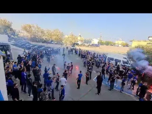 Υποδοχή Μαχητών πριν το ΑΠΟΕΛ