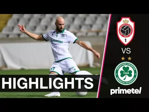 Royal Antwerp - OMONOIA  2-0 Highlights  (26/08/2021)