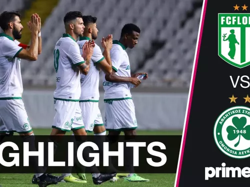 OMONOIA  - FLORA TALLINN 1-0 Highlights 05/08/2021