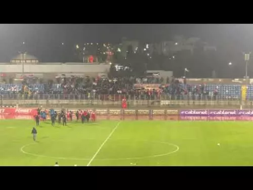 Νέα Σαλαμίνα: Πανηγυρισμοί μετά την νίκη επί της Πάφου