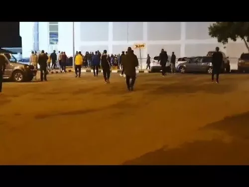 Ένταση έξω από το "Σ. Κυριακίδης"