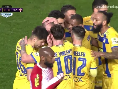ΑΠΟΕΛ - ΝΕΑ ΣΑΛΑΜΙΝΑ 3-1 Highlights  (14/02/2021)