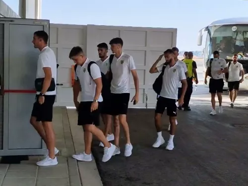 Άφιξη ΑΕΚ στην Αρένα