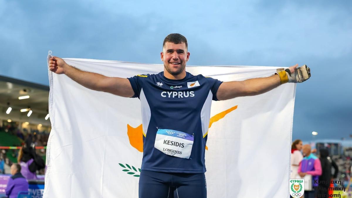 Αργυρό μετάλλιο για τον Ιωσήφ Κεσίδη!