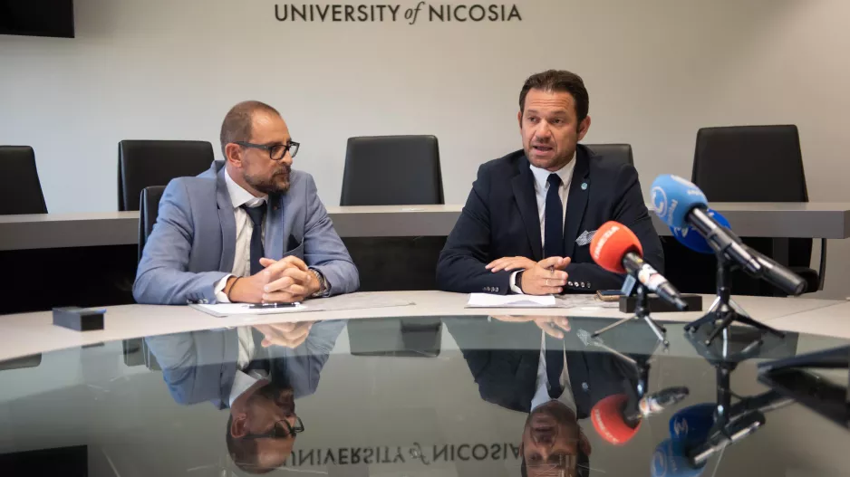 Ανανέωσαν τη συνεργασία τους Πανεπιστήμιο Λευκωσίας και ΠΑ.Σ.Π
