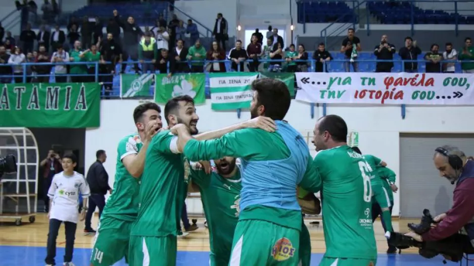Ομόνοια-Futsal Champions League/Αρχή κόντρα στους τούρκους