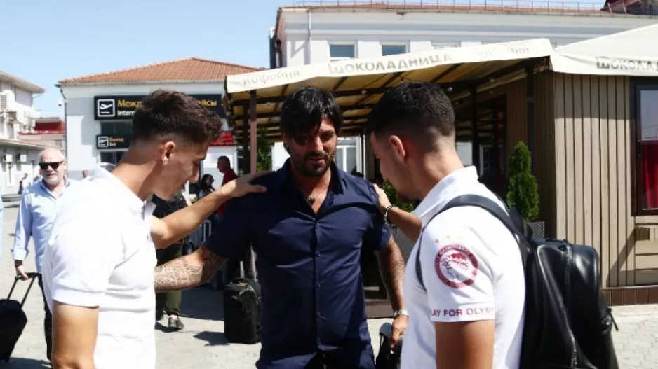 Ο Τσόρι ταξίδεψε μαζί με την ομάδα στη Ρωσία