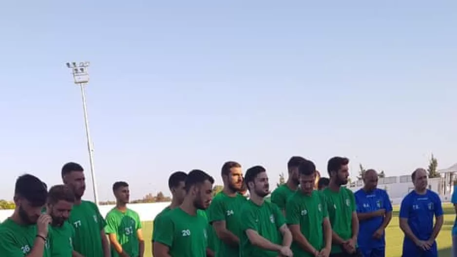 Αγιασμός και προπόνηση (φώτος)