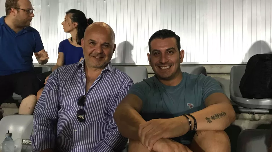 Δημήτρης με τον Πρόεδρο