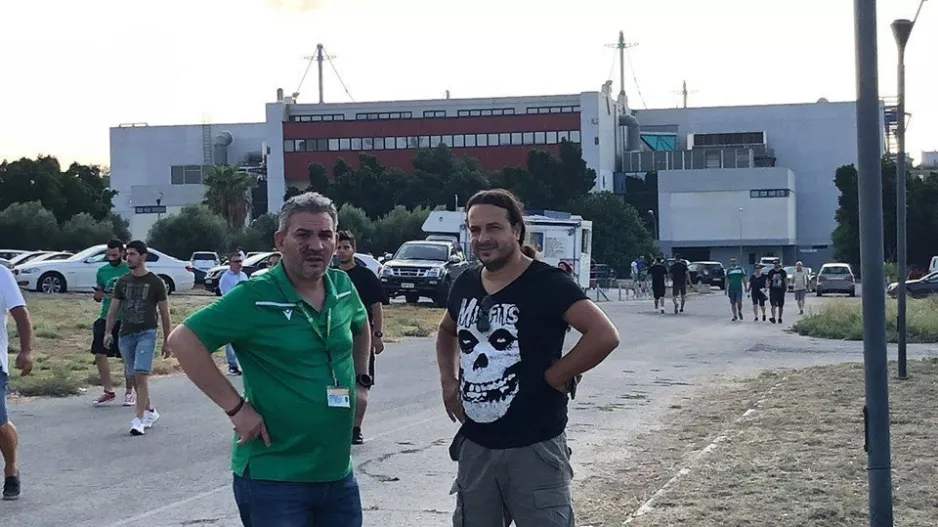 Γήπεδο και κουβεντούλα με φιλάθλους!