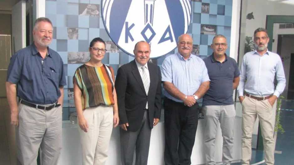 Ο Πρόεδρος ΚΟΑ συναντήθηκε με τον Δήμαρχο Κάτω Πολεμιδιών (φώτος)
