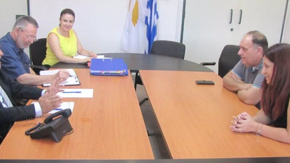 Ο Πρόεδρος ΚΟΑ συναντήθηκε με τον Ορφέα Λευκωσίας