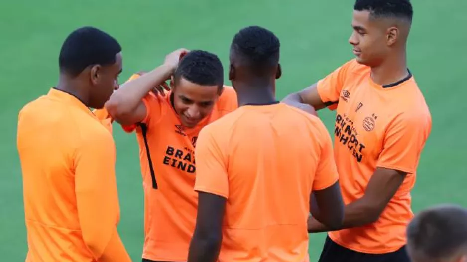 Η προπόνηση της PSV στο ΓΣΠ (φώτος)