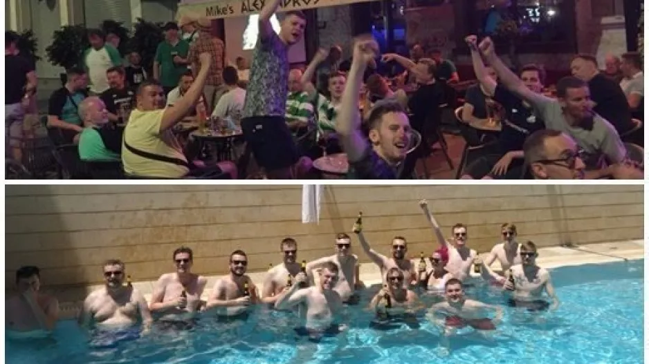 ΟΠΑΔΟΙ Σάμροκ/ Από pub... σε πισίνες με μπύρες! (Φώτος)
