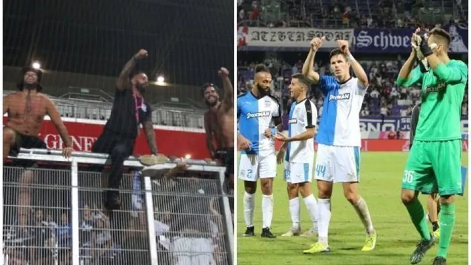 Μετά το τέλος/ Έκσταση, ξέσπασμα και... φανέλες (βίντεο)
