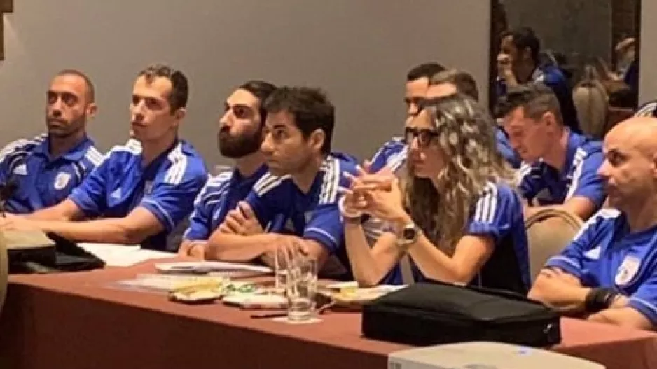 ΦΩΤΟΣ από το σεμινάριο διαιτησίας