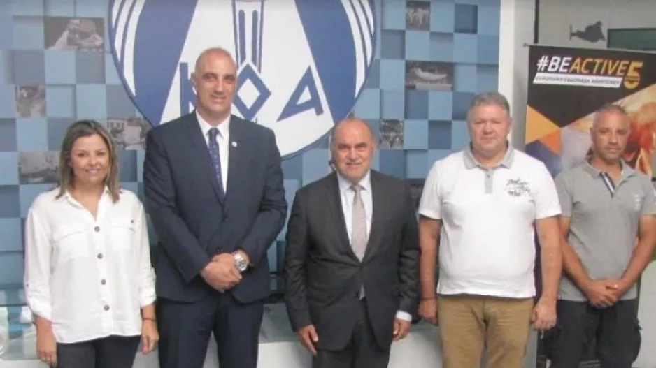 Συνάντηση με την Ομοσπονδία Καράτε